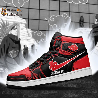 Akatsuki Jutsu It Anime Sneakers Custom For Fans