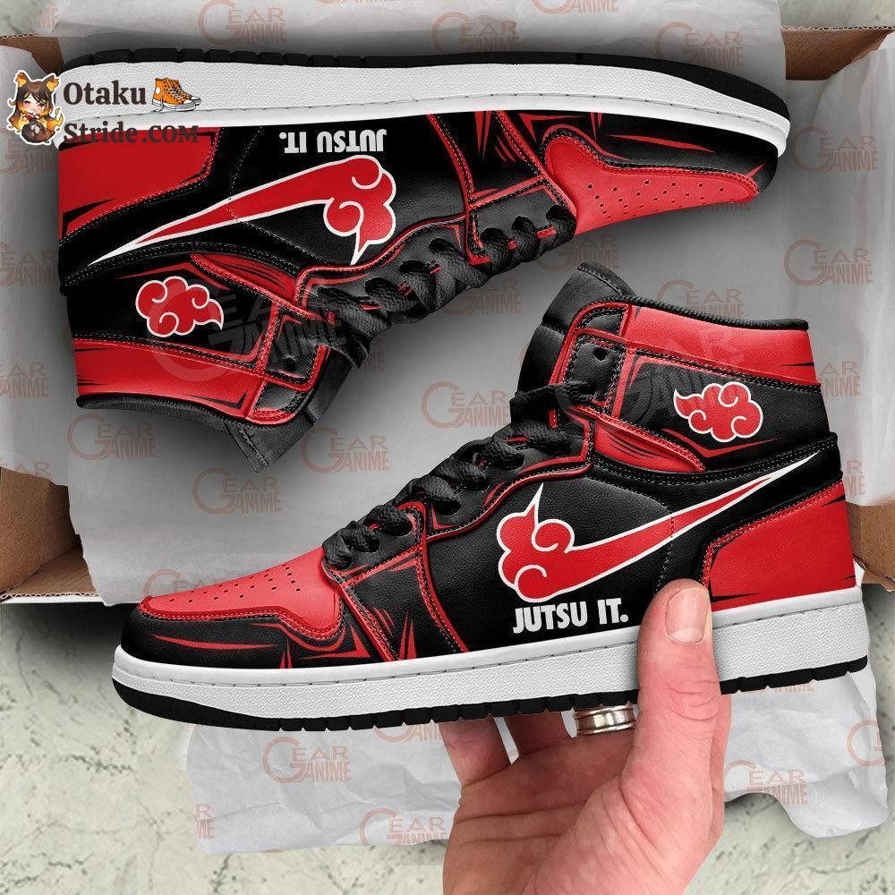 Akatsuki Jutsu It Anime Sneakers Custom For Fans