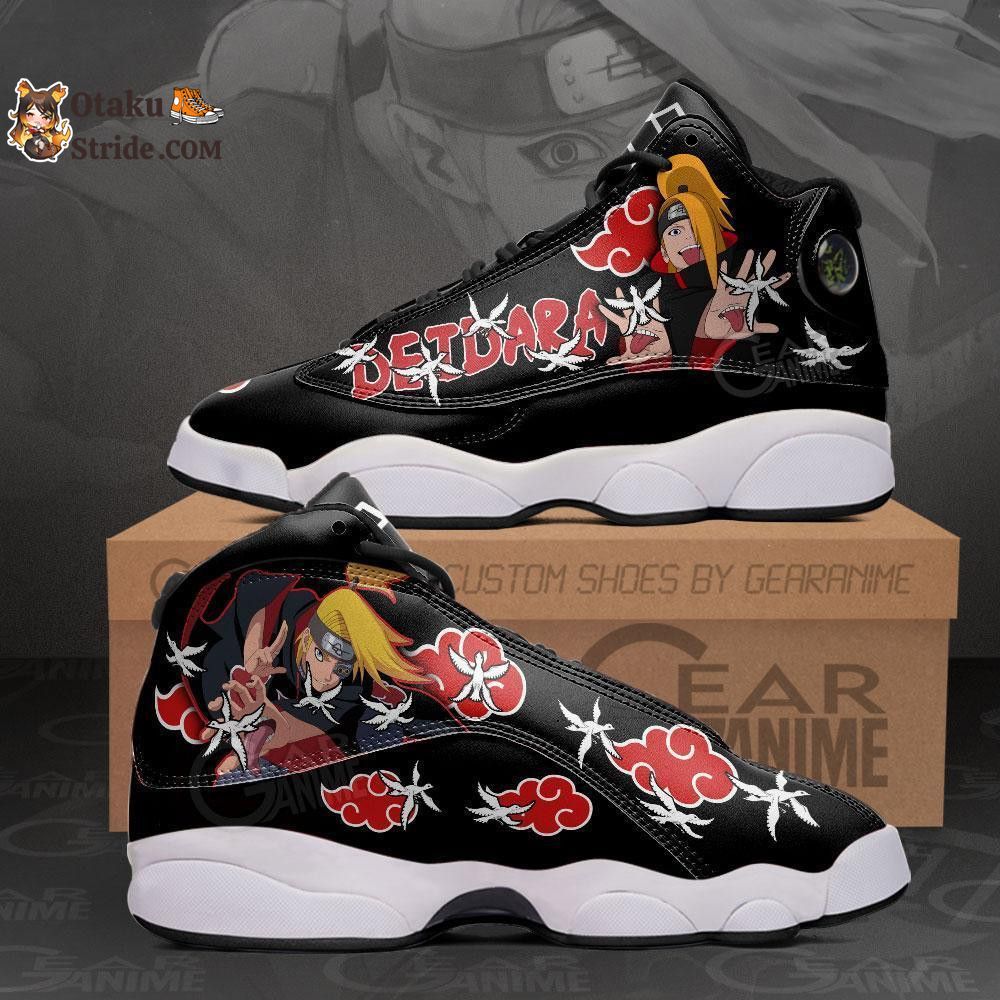 Akatsuki Deidara J13 Sneakers Custom Anime Shoes