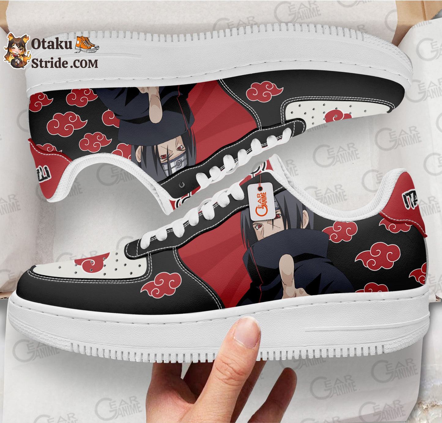 Itachi Uchiha Shoes Anime Air Sneakers