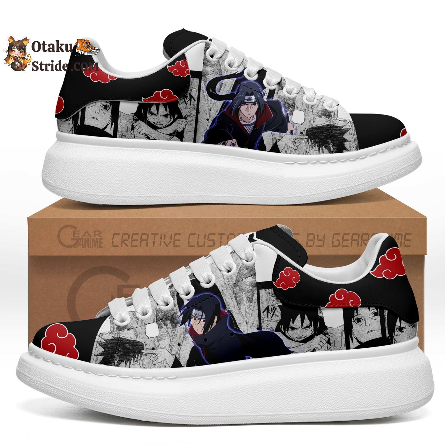 Itachi Uchiha MQ Shoes Anime Mixed Manga