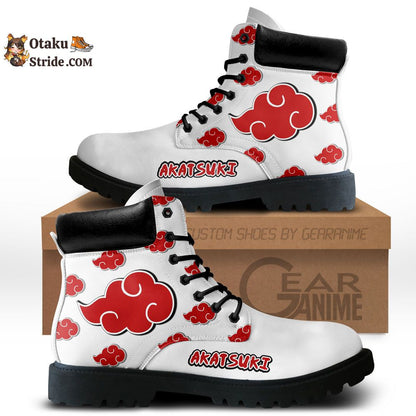 Akatsuki Boots Shoes Anime Custom NTT151