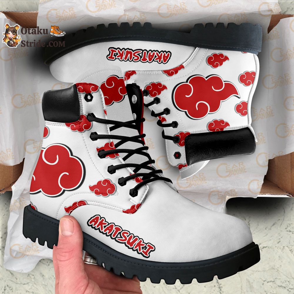 Akatsuki Boots Shoes Anime Custom NTT151