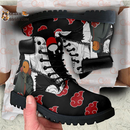 Tobi Boots Shoes Anime Custom