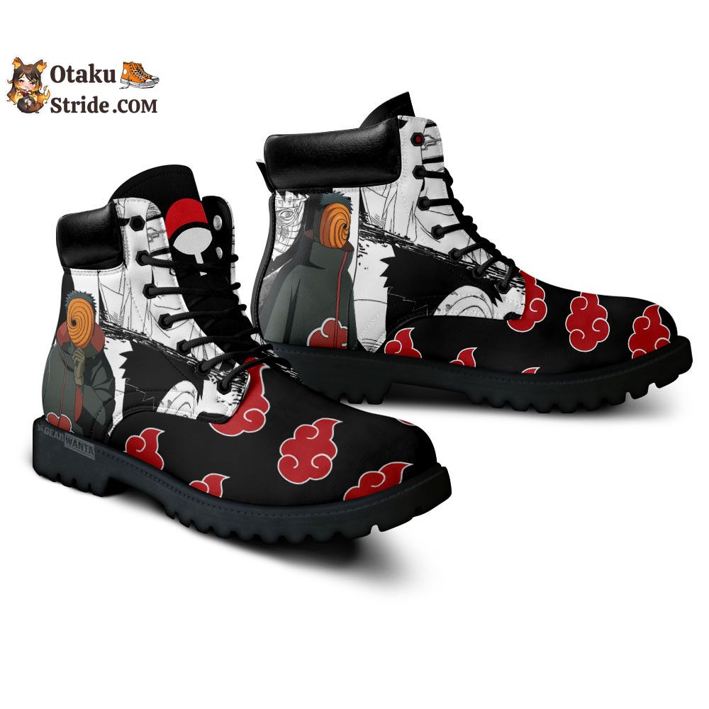 Tobi Boots Shoes Anime Custom