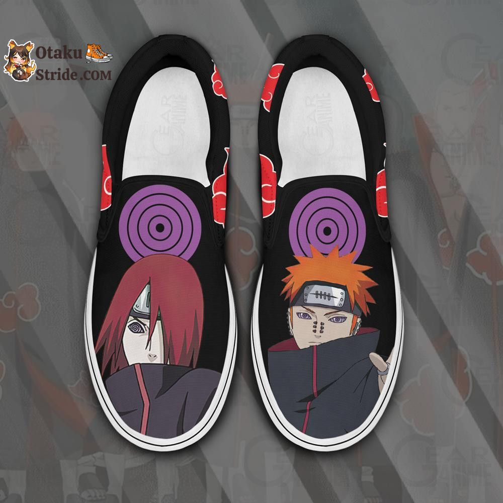 Akatsuki Nagato Pain Slip-On Shoes PN1202