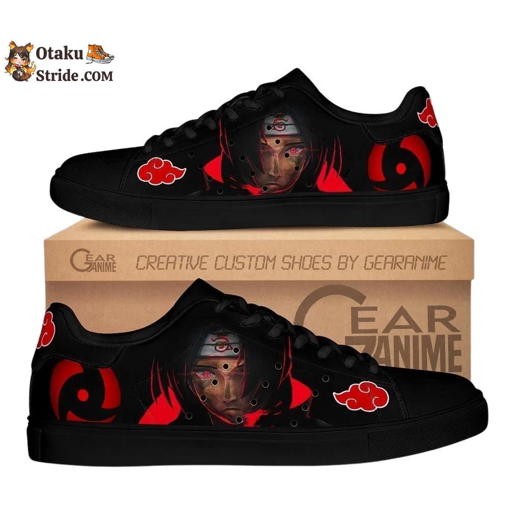 Akatsuki Itachi Stan Shoes Black Shoes