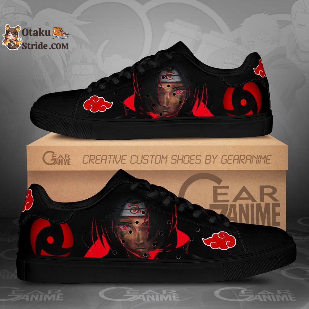 Akatsuki Itachi Stan Shoes Black Shoes