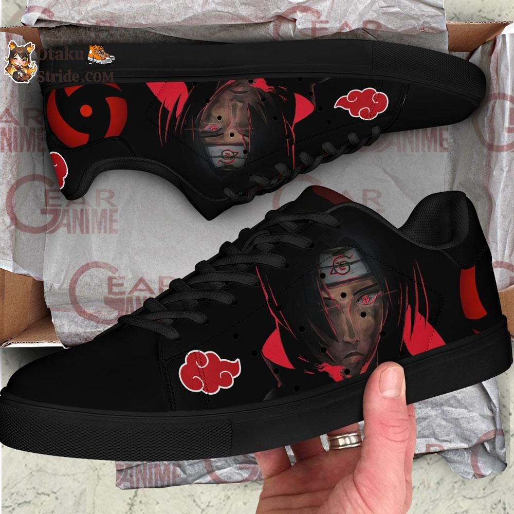 Akatsuki Itachi Stan Shoes Black Shoes