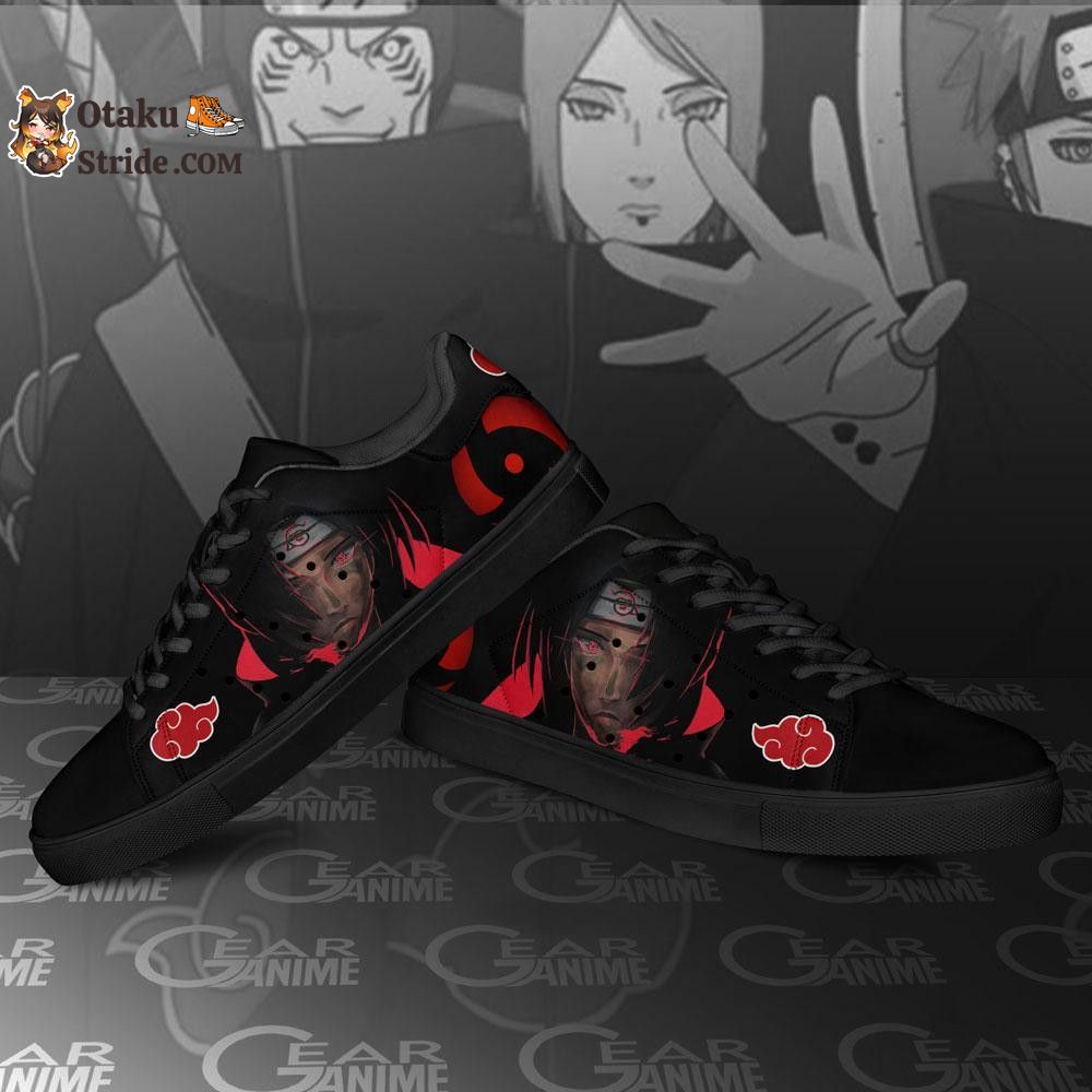 Akatsuki Itachi Stan Shoes Black Shoes