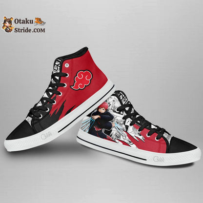 Sasori High Top Shoes Akatsuki Shoes