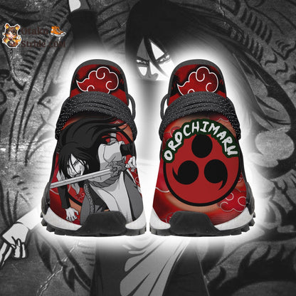 Akatsuki Orochimaru Shoes Costume Sneakers NMD-BL