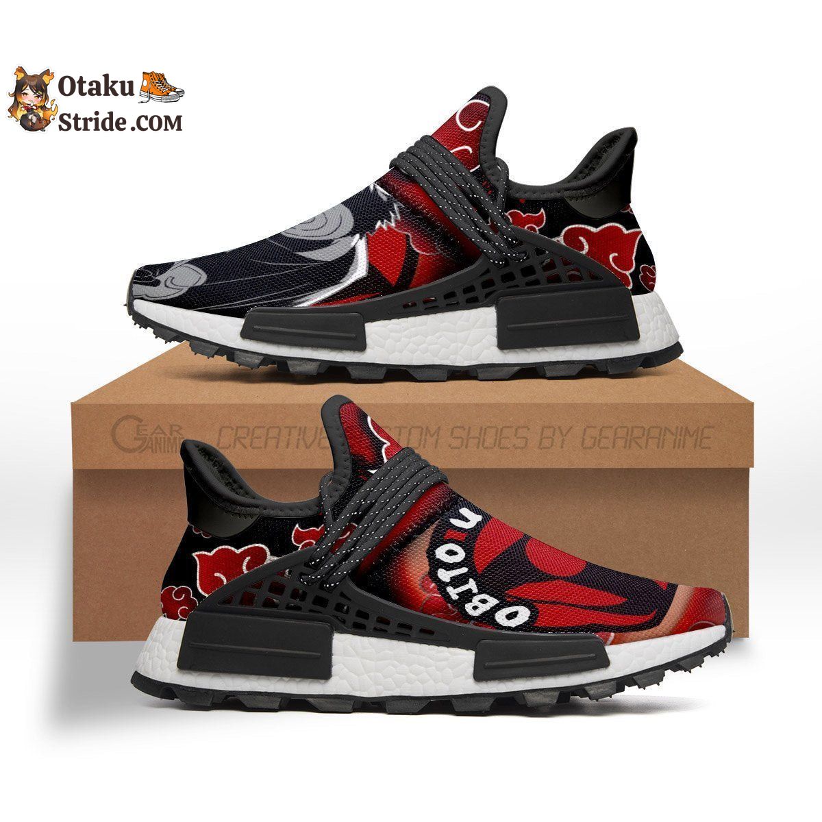 Akatsuki Obito Shoes Costume Sneakers TT0720