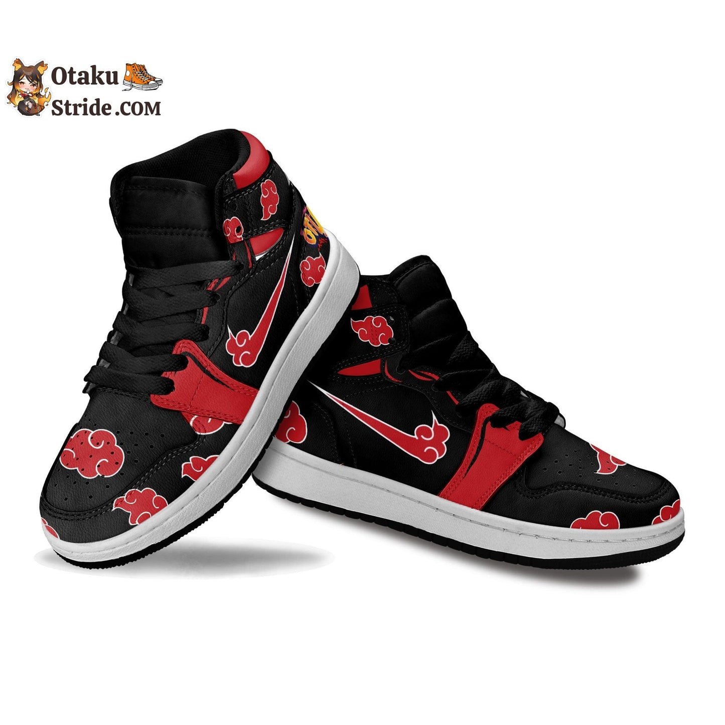 Akatsuki Kids Shoes Custom Anime Shoes