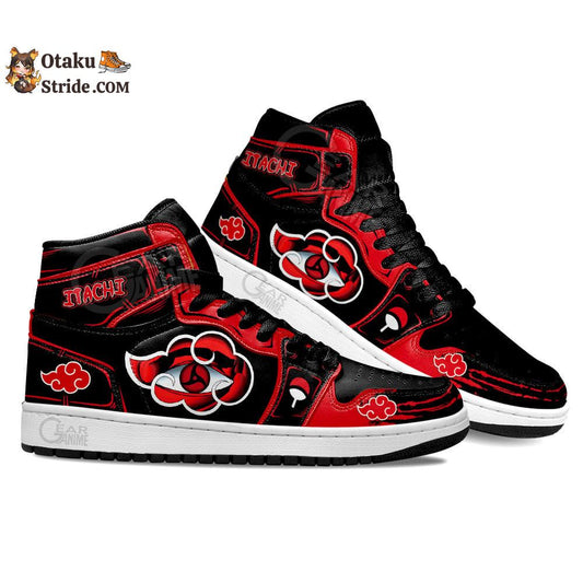 Akatsuki Itachi Sharingan Eye J1 Sneakers Anime