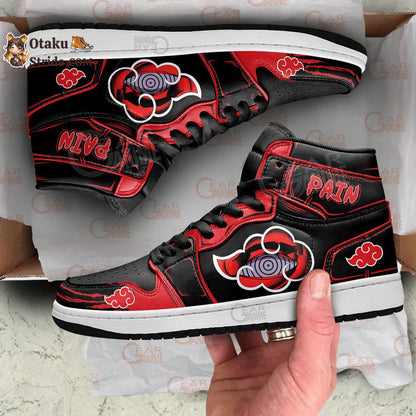 Akatsuki Pain Rinnegan Eye J1 Sneakers Anime