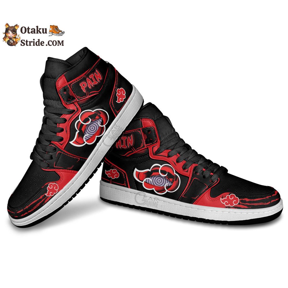 Akatsuki Pain Rinnegan Eye J1 Sneakers Anime