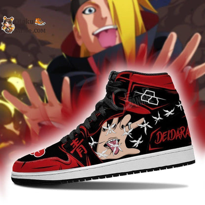 Akatsuki Deidara J1 Sneakers Anime Hand Skill Costume