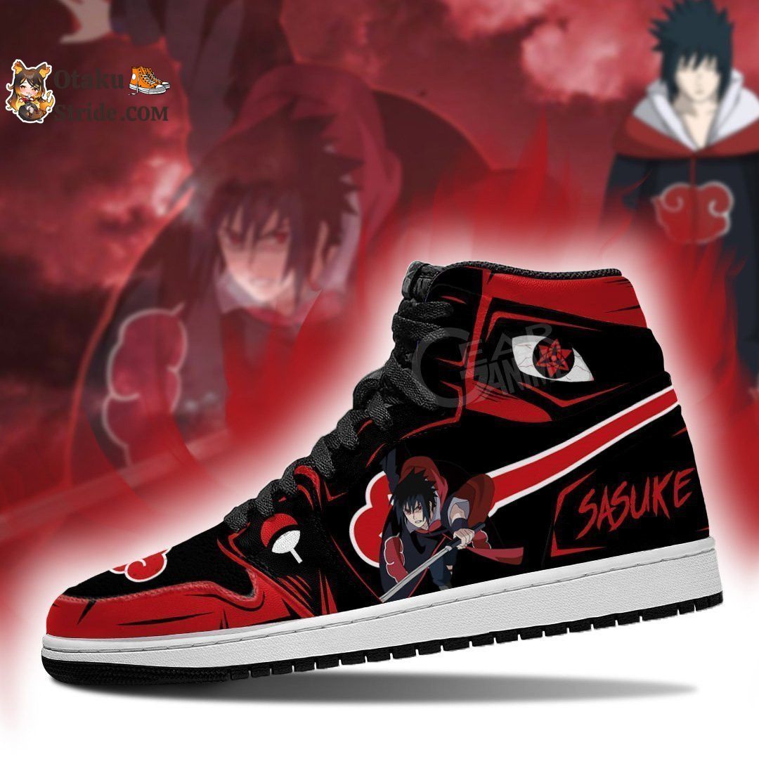 Sasuke J1 Sneakers Anime Akatsuki Costume