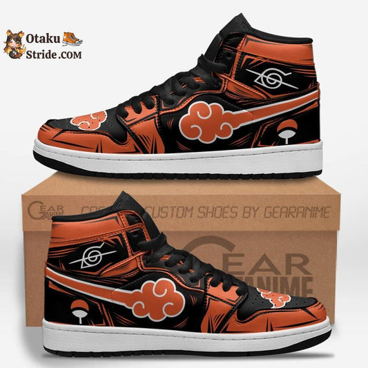 Akatsuki J1 Sneakers Anime Color Orange MN17