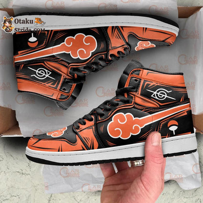 Akatsuki J1 Sneakers Anime Color Orange MN17