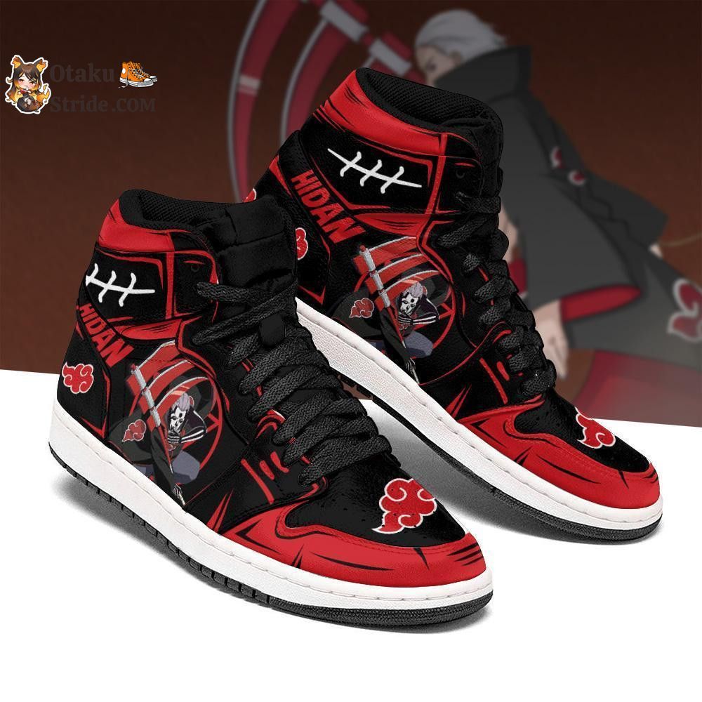 Hidan J1 Sneakers Anime Akatsuki Symbol Costume