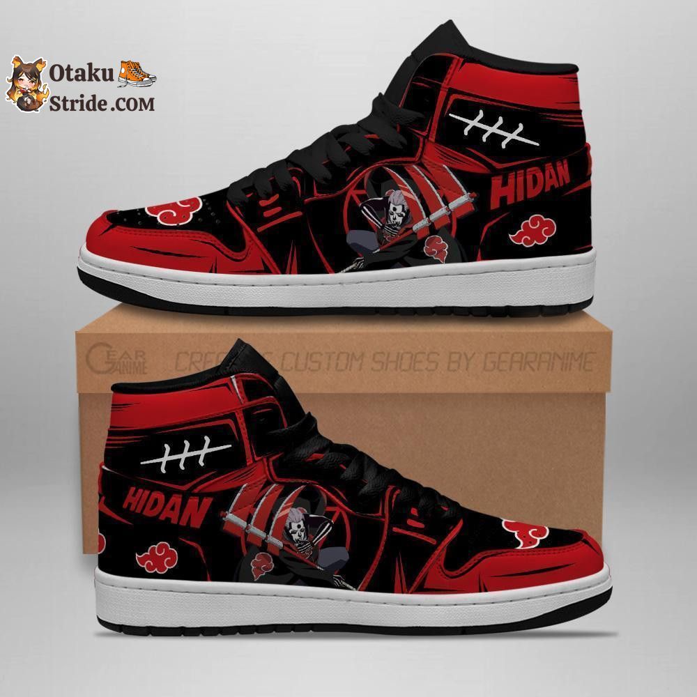 Hidan J1 Sneakers Anime Akatsuki Symbol Costume