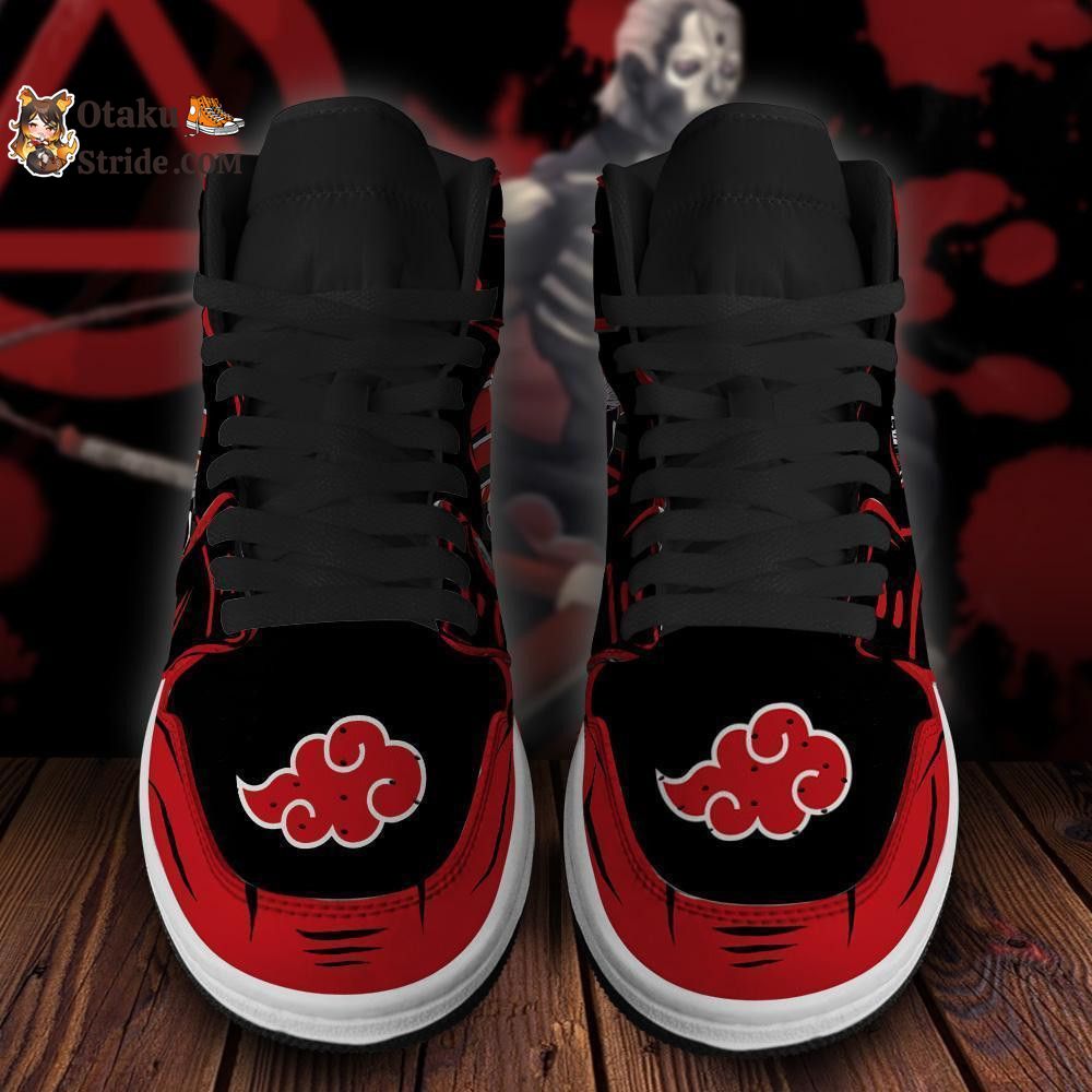 Hidan J1 Sneakers Anime Akatsuki Symbol Costume