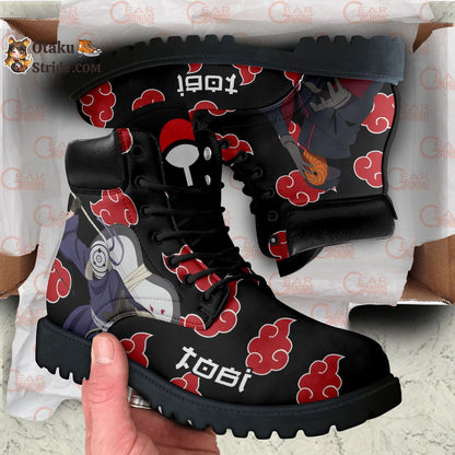 Tobi Boots Custom Shoes For Anime Fans MV1110