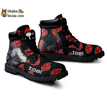 Tobi Boots Custom Shoes For Anime Fans MV1110