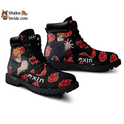 Pain Boots Custom Shoes For Anime Fans MV1110