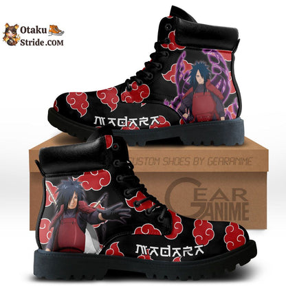 Madara Uchiha Boots Custom Shoes For Anime Fans MV1110