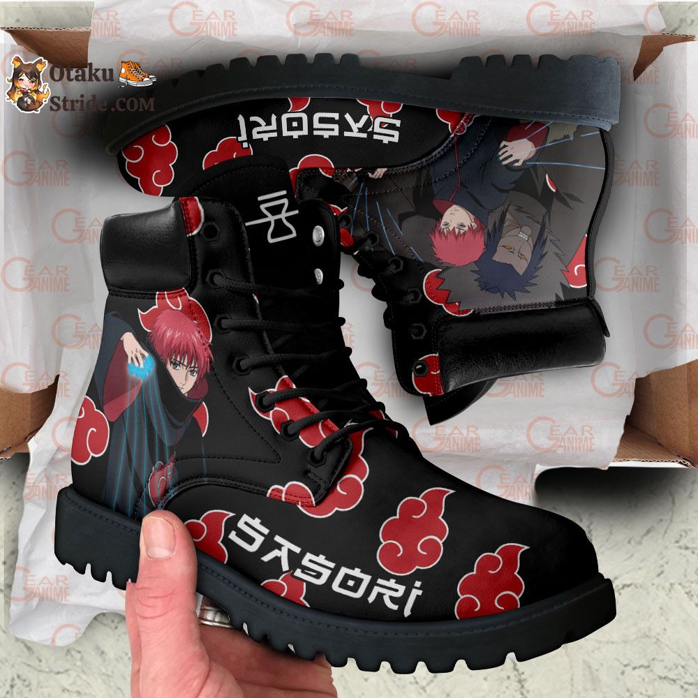 Sasori Boots Custom Shoes For Anime Fans MV1110