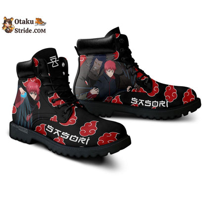 Sasori Boots Custom Shoes For Anime Fans MV1110