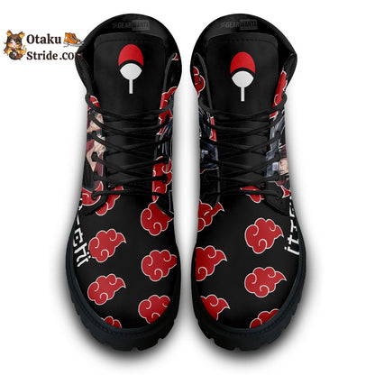 Itachi Uchiha Boots Custom Shoes For Anime Fans MV1110