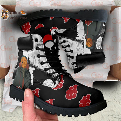 Tobi Boots Anime Leather Casual Mix Manga Style