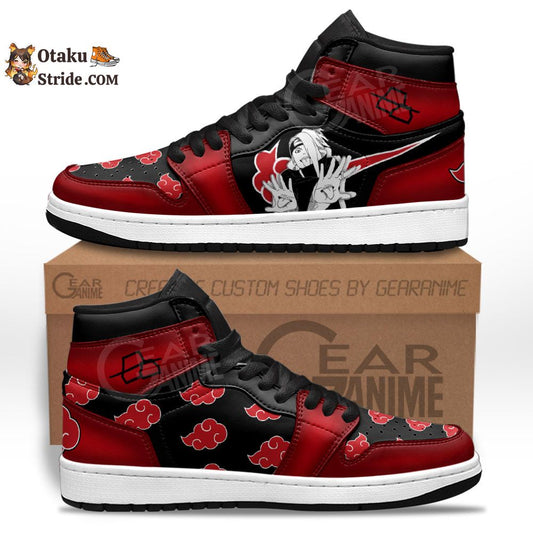 Deidara Sneakers Akatsuki Custom Anime Shoes For Fans