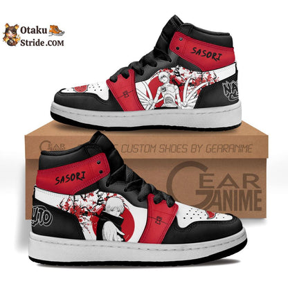 Sasori Sneakers Custom Akatsuki Anime Shoes Meets Anime Edge