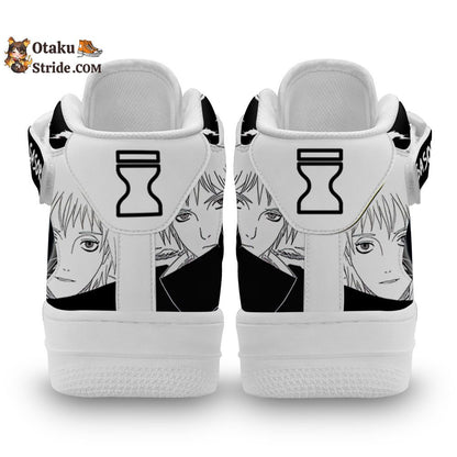 Sasori Sneakers Air Mid Custom Akatsuki Anime Shoes Mix Manga