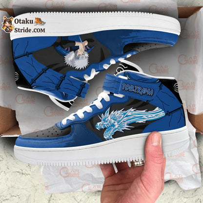 Tobirama Senju Sneakers Air Mid Custom Anime Shoes