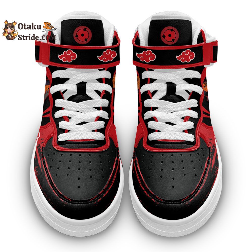 Tobi Sneakers Air Mid Custom Anime Akatsuki Shoes