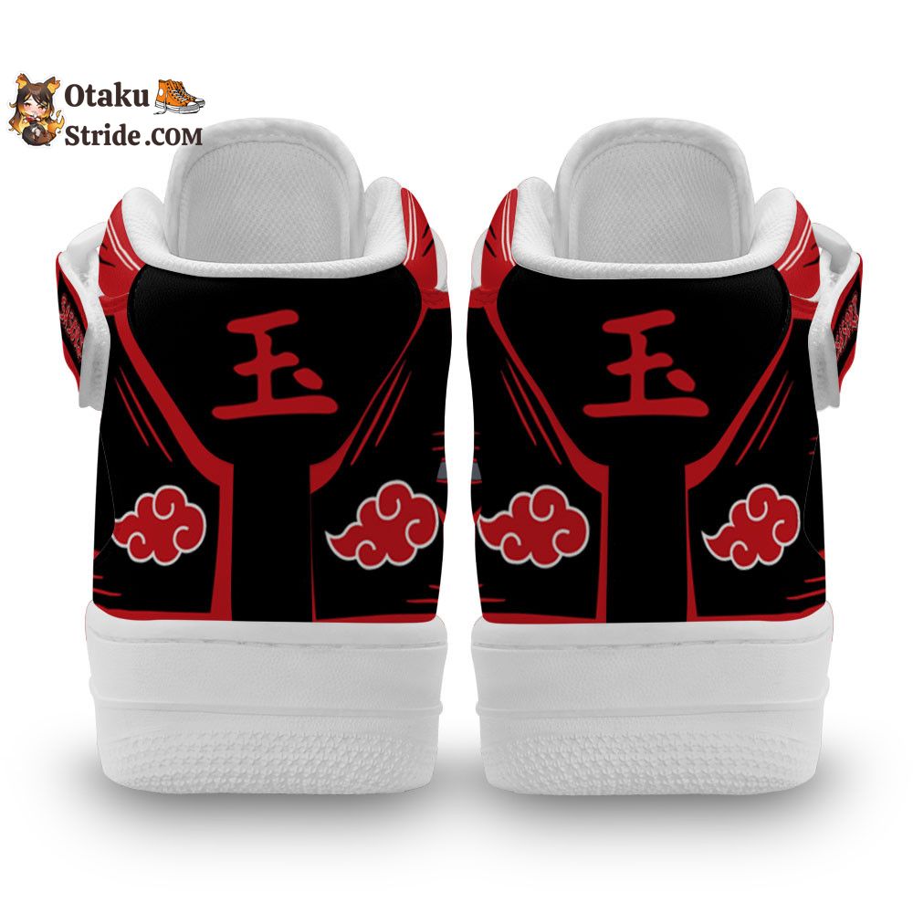 Sasori Sneakers Air Mid Custom Akatsuki Anime Shoes