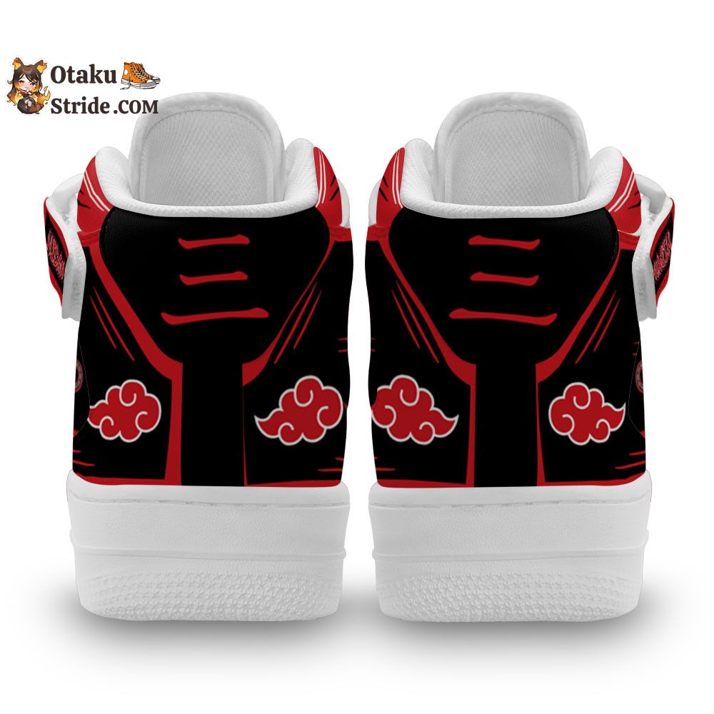 Hidan Sneakers Air Mid Custom Anime Akatsuki Shoes