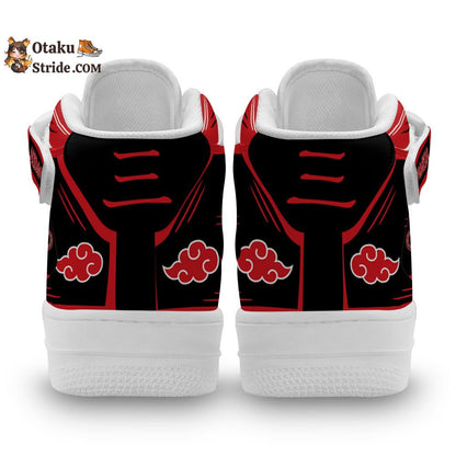 Hidan Sneakers Air Mid Custom Anime Akatsuki Shoes