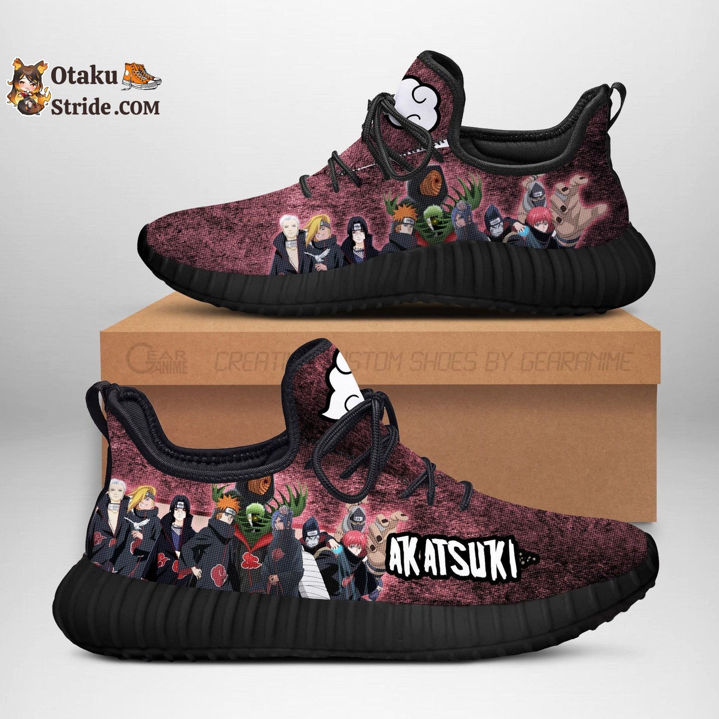 Akatsuki Clan Members Reze Shoes Anime Shoes Fan Gift Idea TT05