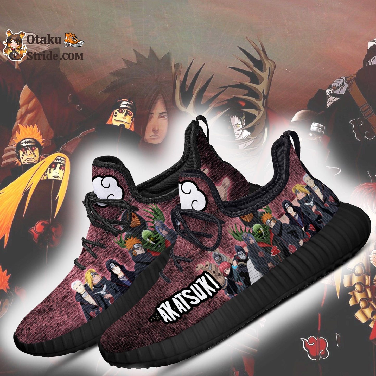 Akatsuki Clan Members Reze Shoes Anime Shoes Fan Gift Idea TT05