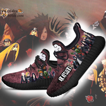 Akatsuki Clan Members Reze Shoes Anime Shoes Fan Gift Idea TT05