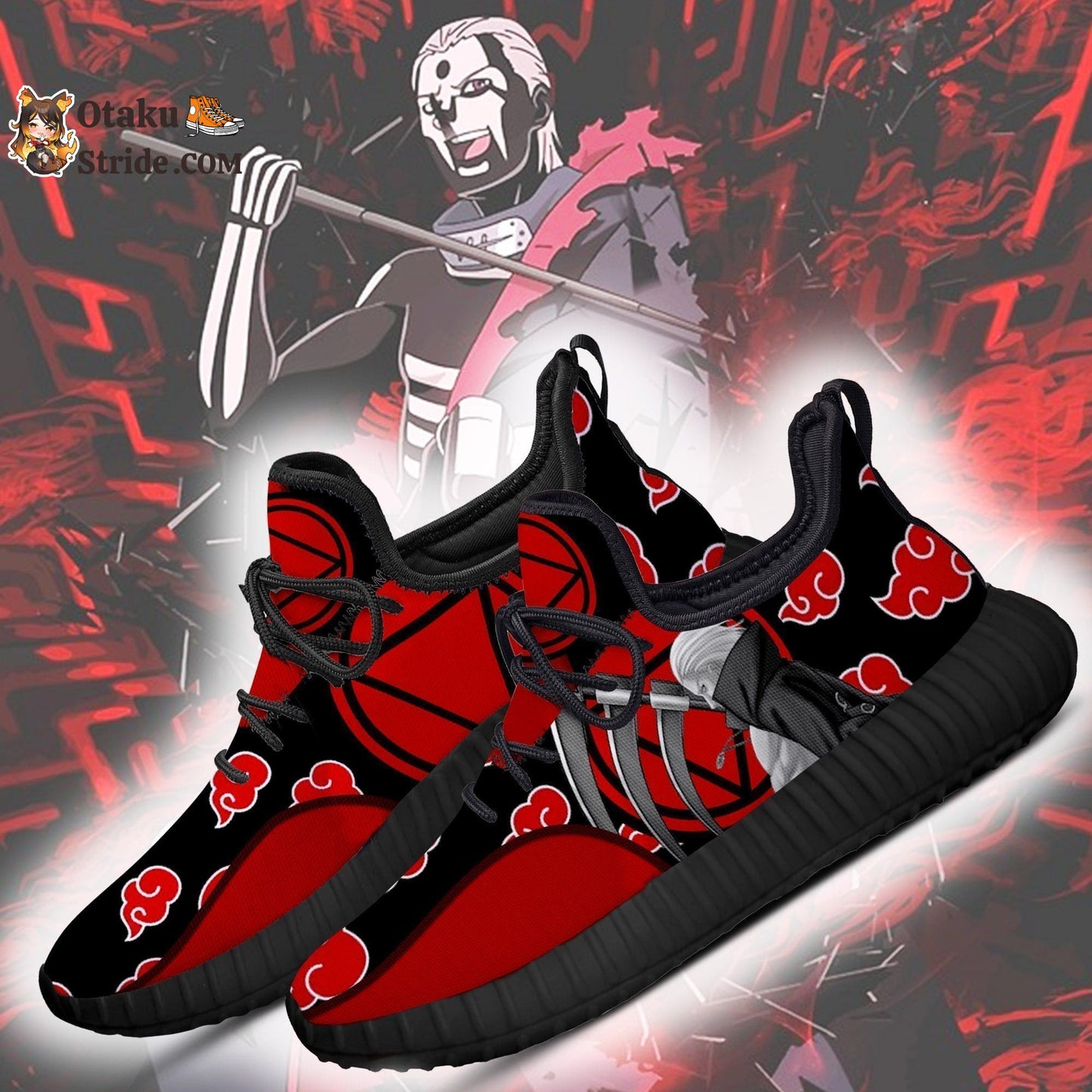 Akatsuki Hidan Reze Shoes Anime Shoes Fan Gift Idea TT05