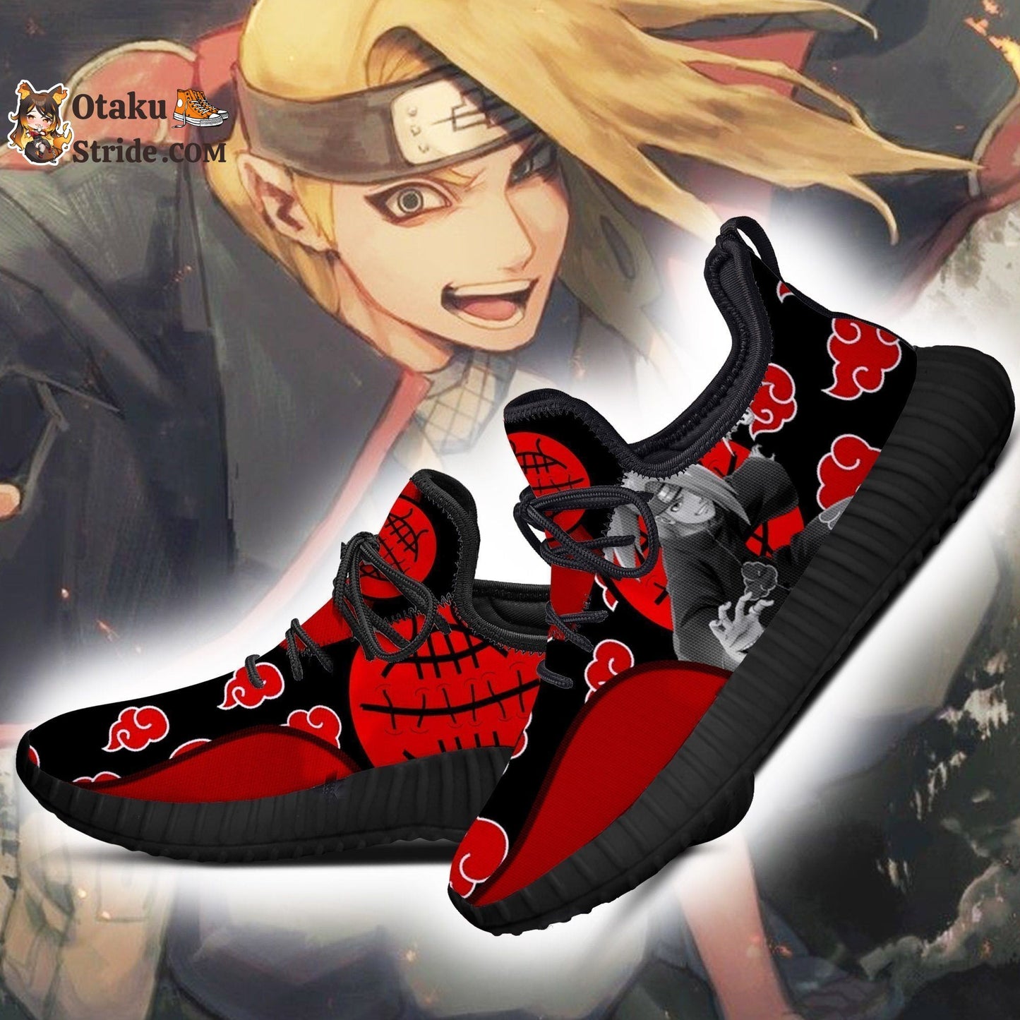 Akatsuki Deidara Reze Shoes Anime Shoes Fan Gift Idea TT05