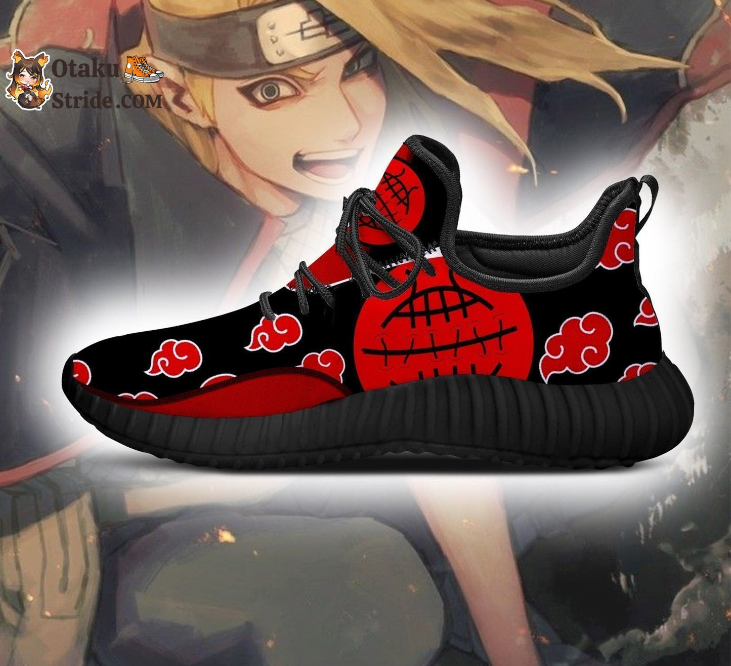 Akatsuki Deidara Reze Shoes Anime Shoes Fan Gift Idea TT05